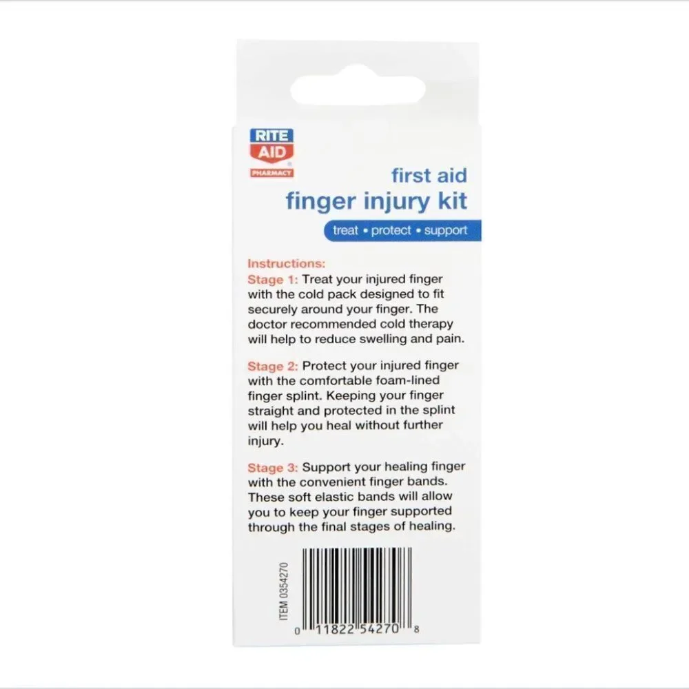 NEW Rite Aid Finger Injury KitโAthletic First Aid Kit Sports - Picture 2 of 3